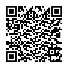 QR-koodi puhelinnumerolle +12022171828