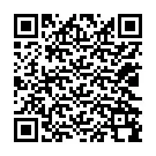 QR код за телефонен номер +12022198679