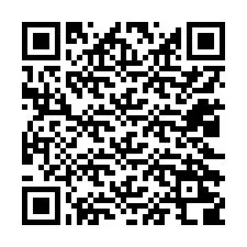 Código QR para número de teléfono +12022208697