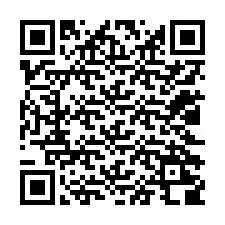 QR kód a telefonszámhoz +12022208699