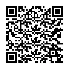 Código QR para número de teléfono +12022244621