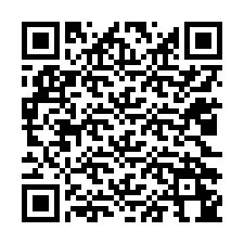 Código QR para número de telefone +12022244622