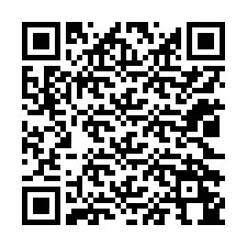 Codice QR per il numero di telefono +12022244625