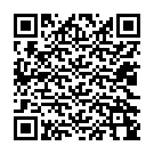 Codice QR per il numero di telefono +12022244627