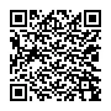 Código QR para número de teléfono +12022244634