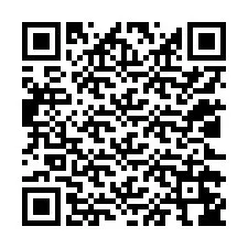 Código QR para número de telefone +12022246848