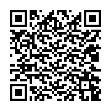 QR-koodi puhelinnumerolle +12022249582