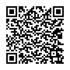 QR Code สำหรับหมายเลขโทรศัพท์ +12022267956