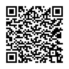 QR kód a telefonszámhoz +12022268189