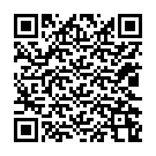 QR-koodi puhelinnumerolle +12022268191