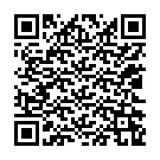 Código QR para número de teléfono +12022269058