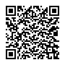 Código QR para número de teléfono +12022269064