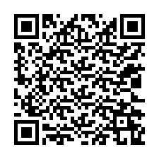 QR kód a telefonszámhoz +12022269104