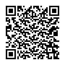 Código QR para número de telefone +12022269545