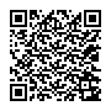 電話番号のQRコード +12022343749