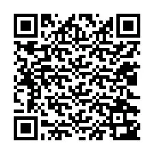 QR-koodi puhelinnumerolle +12022343756