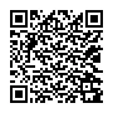 QR-koodi puhelinnumerolle +12022381729