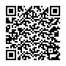 QR-koodi puhelinnumerolle +12022513674