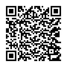 QR-koodi puhelinnumerolle +12022513678