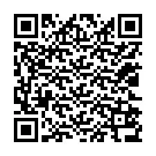 QR-koodi puhelinnumerolle +12022536019