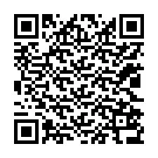 QR-код для номера телефона +12022536121