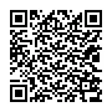 QR-koodi puhelinnumerolle +12022536125