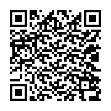 Código QR para número de telefone +12022536678