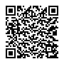 Código QR para número de telefone +12022553434