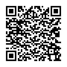 QR-code voor telefoonnummer +12022564312