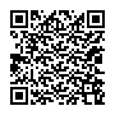 QR-koodi puhelinnumerolle +12022568155