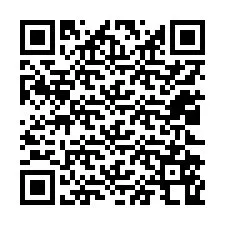 QR-code voor telefoonnummer +12022568157