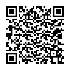 QR код за телефонен номер +12022568159