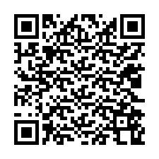 QR код за телефонен номер +12022568162