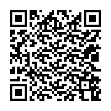 Kode QR untuk nomor Telepon +12022568165