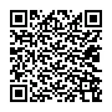 QR-koodi puhelinnumerolle +12022568237