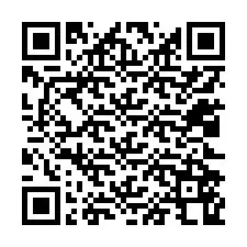 QR-koodi puhelinnumerolle +12022568243