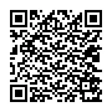 Código QR para número de teléfono +12022571973