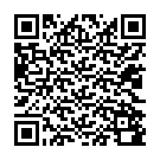 QR-koodi puhelinnumerolle +12022580623