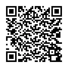 QR-code voor telefoonnummer +12022580624