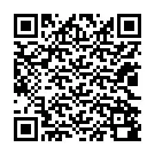 QR код за телефонен номер +12022580625