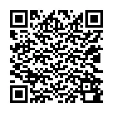 Kode QR untuk nomor Telepon +12022580628