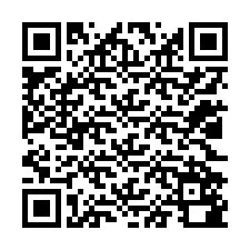 QR Code สำหรับหมายเลขโทรศัพท์ +12022580629