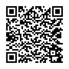 Código QR para número de telefone +12022581799