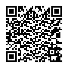 QR-koodi puhelinnumerolle +12022581801