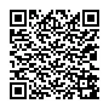 QR-код для номера телефона +12022581804