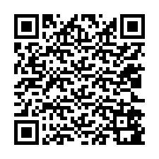 QR код за телефонен номер +12022581806