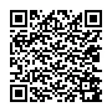 QR-код для номера телефона +12022581946