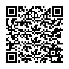 Kode QR untuk nomor Telepon +12022581948