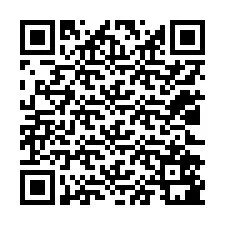 QR-koodi puhelinnumerolle +12022581949