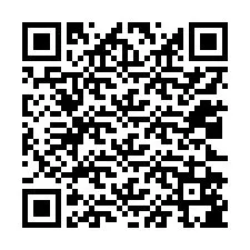 Código QR para número de teléfono +12022585013